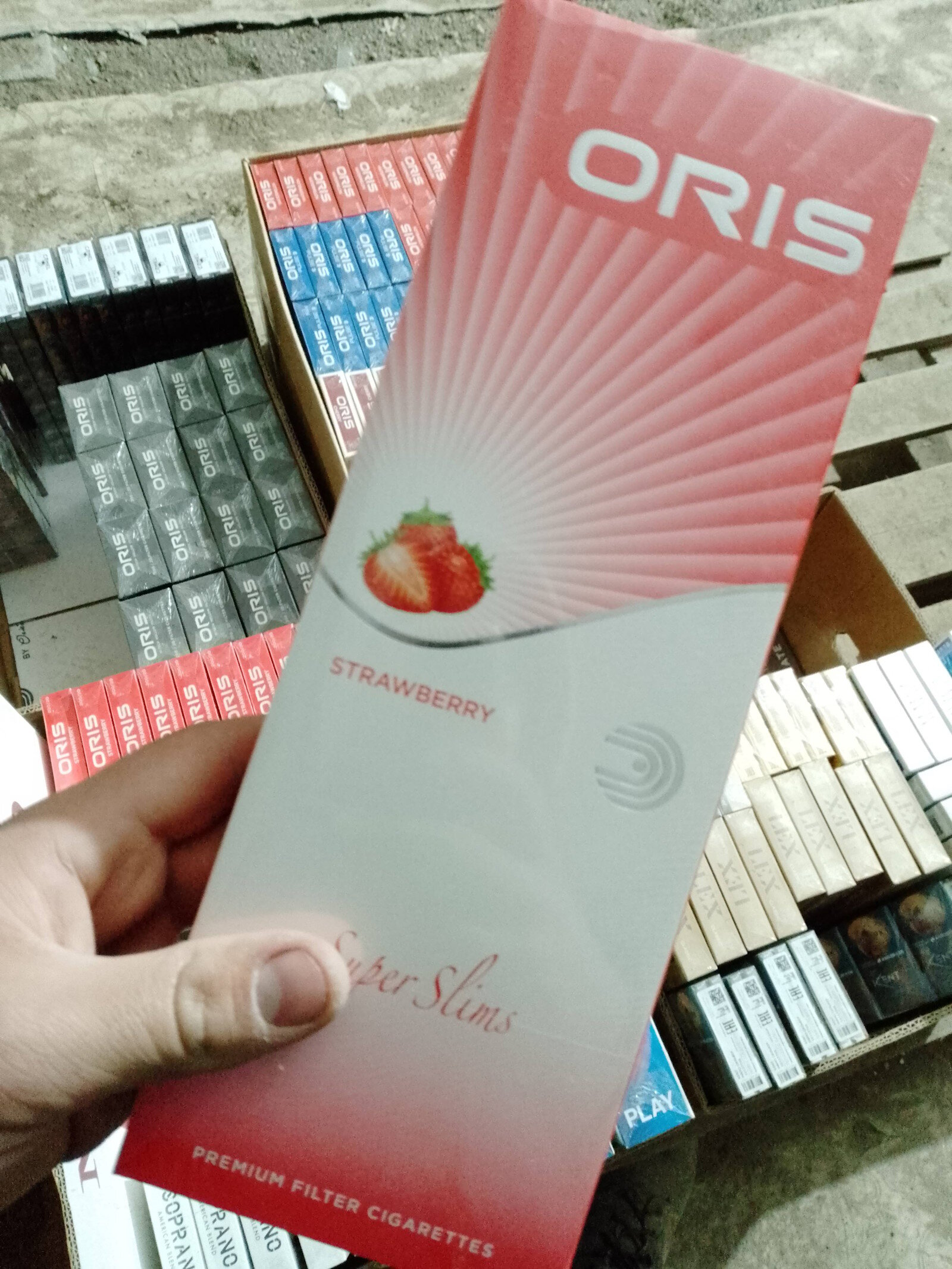 Oris Strawberry (клубника) Superslims