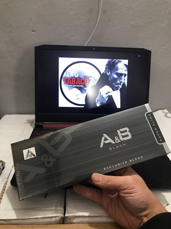 A&B Black Superslims