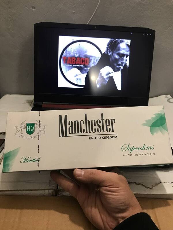 Manchester Menthol (ментол) Superslims