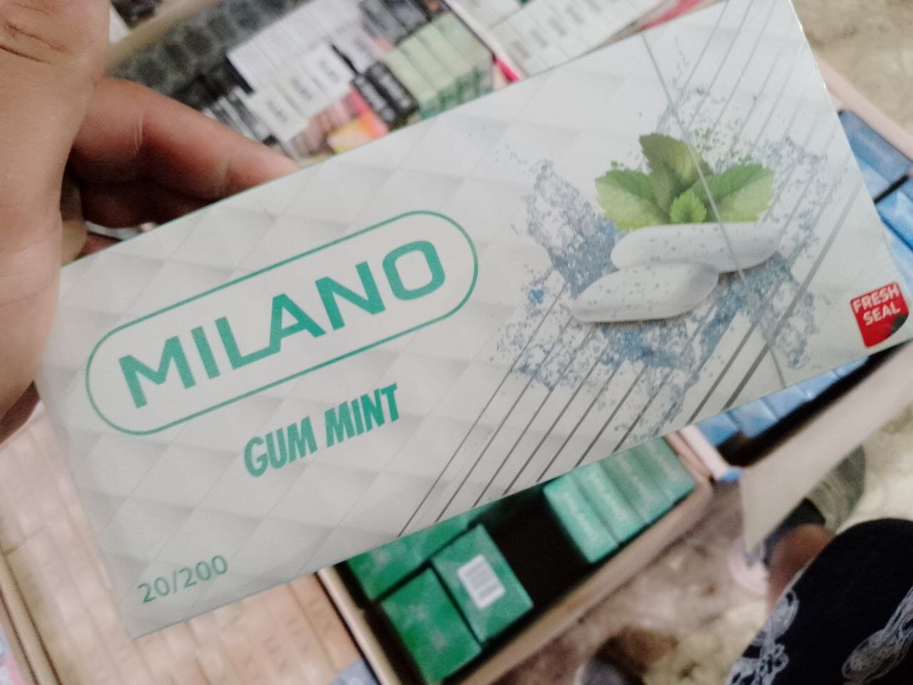 Milano Gum Mint (Жвачка) Superslims